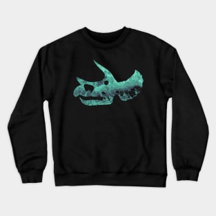 Triceratops Skull Crewneck Sweatshirt